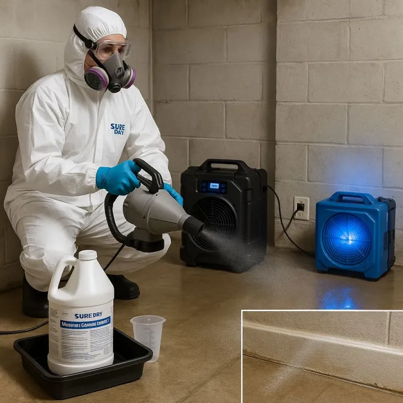 Sanitization and Odor Removal process in Barren County, KY